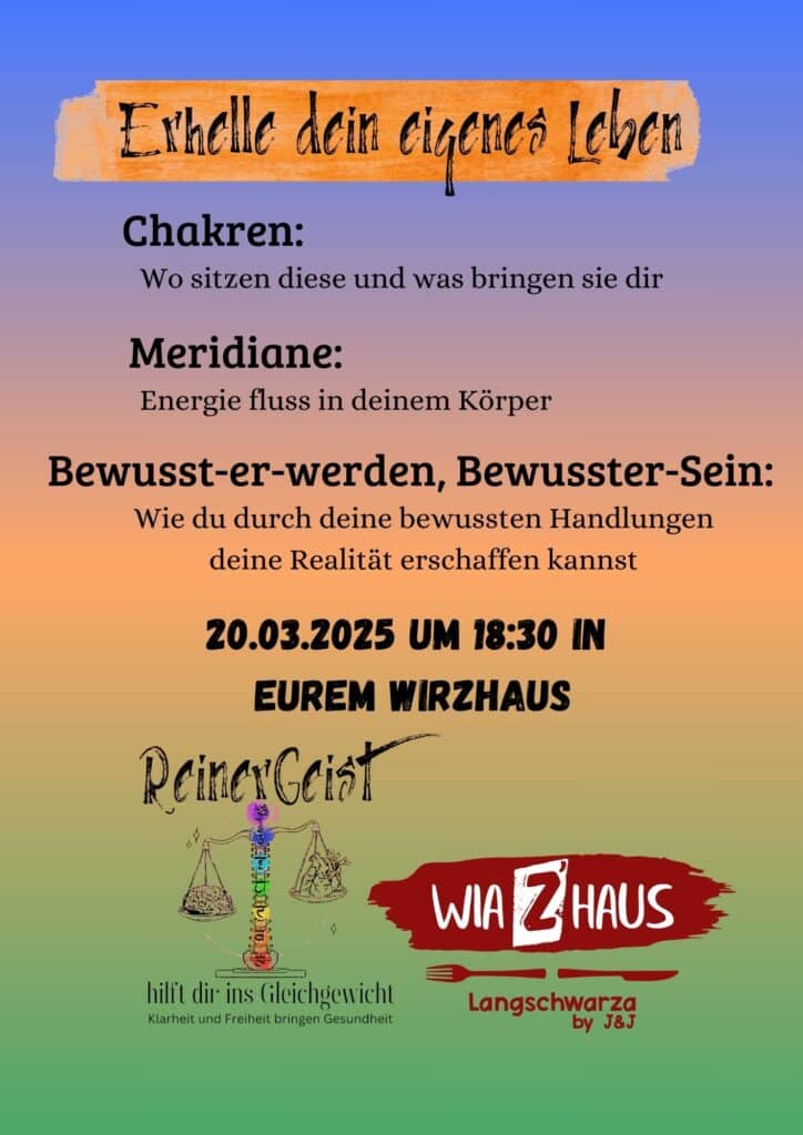 Vortrag Reiner Geist Wiatzhaus Langschwarza
