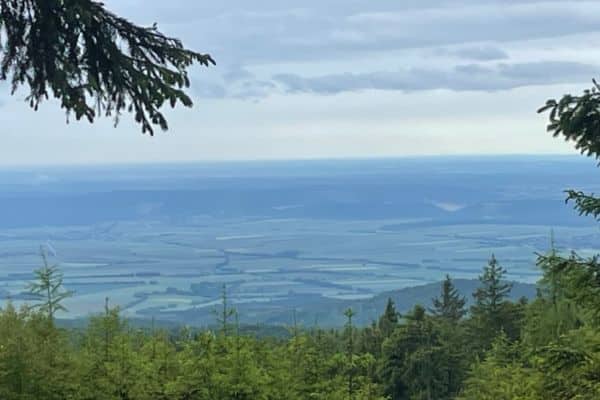 Blick auf Weite Landschaft